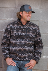 STS PULLOVER MNS STS WREN AZTEC BLACK