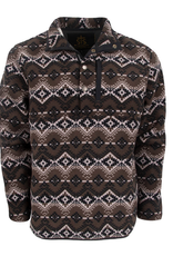 STS PULLOVER MNS STS WREN AZTEC BLACK