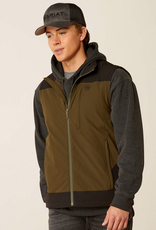 ARIAT VEST MENS ARIAT STRETCHSHELL GREEN/BLACK