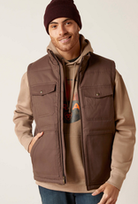 ARIAT VEST MENS ARIAT GRIZZLY 2.0 CANVAS BRWN CC