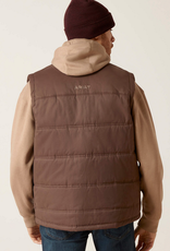 ARIAT VEST MENS ARIAT GRIZZLY 2.0 CANVAS BRWN CC