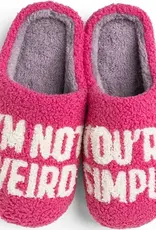 TWO LEFT FEET SLIPPERS LOUNGE OUT LOUD TWO LEFT FEET SLIPPERS LOUNGE OUT LOUD