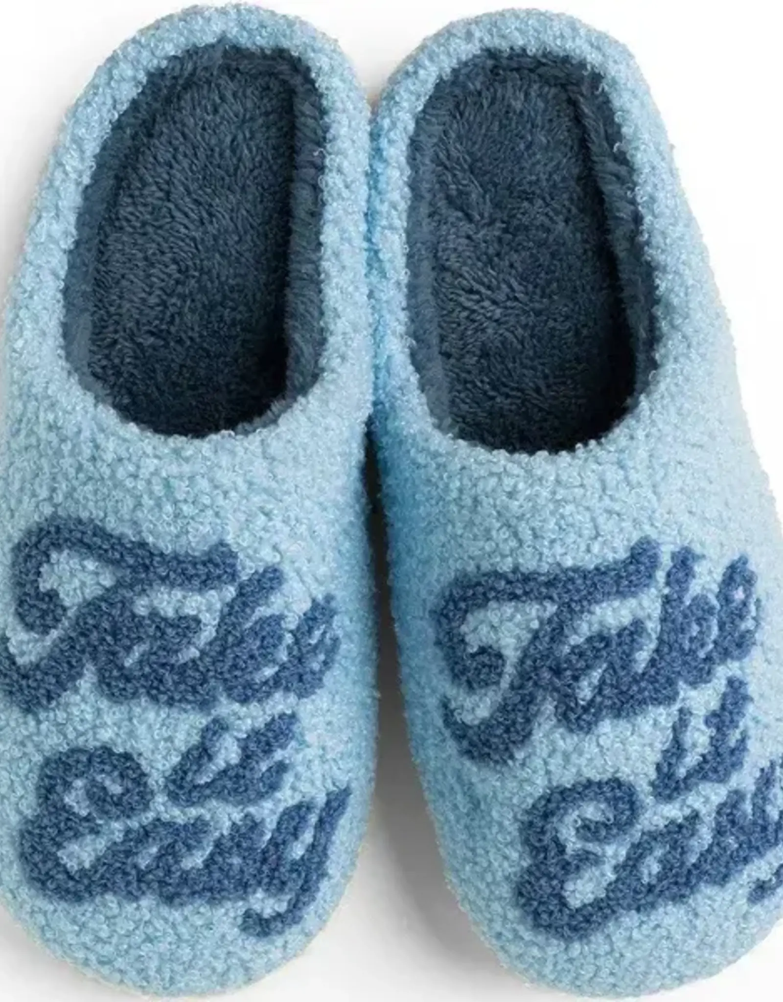 TWO LEFT FEET SLIPPERS LOUNGE OUT LOUD
