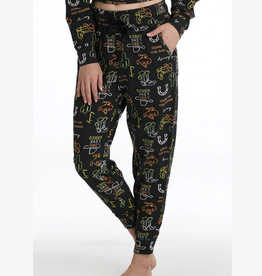 CINCH JOGGERS PANTS WMS CINCH BLK NEON