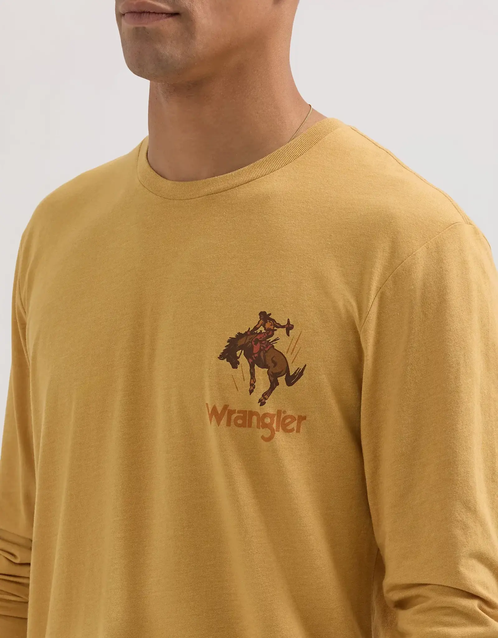 SHIRT MNS TEE L/S BRONC RIDER