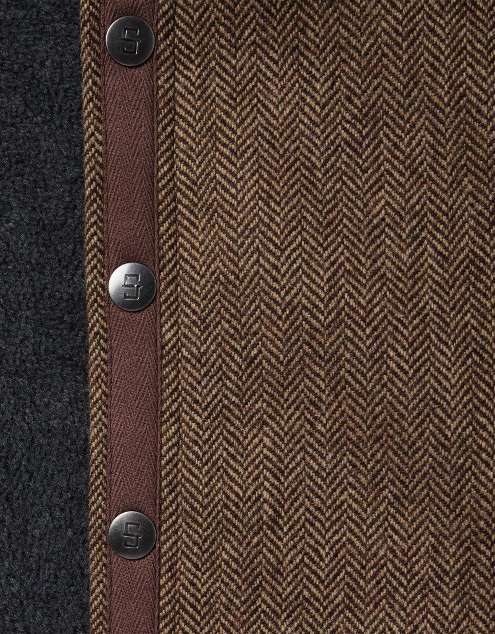 STETSON JACKET MNS WOOL HERRINGBONE