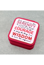 JEWELRY BOX TRAVEL SQUARE LEATHER