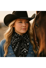 RODEO DRIVE WILD RAG SILK BANDANNA PRINT