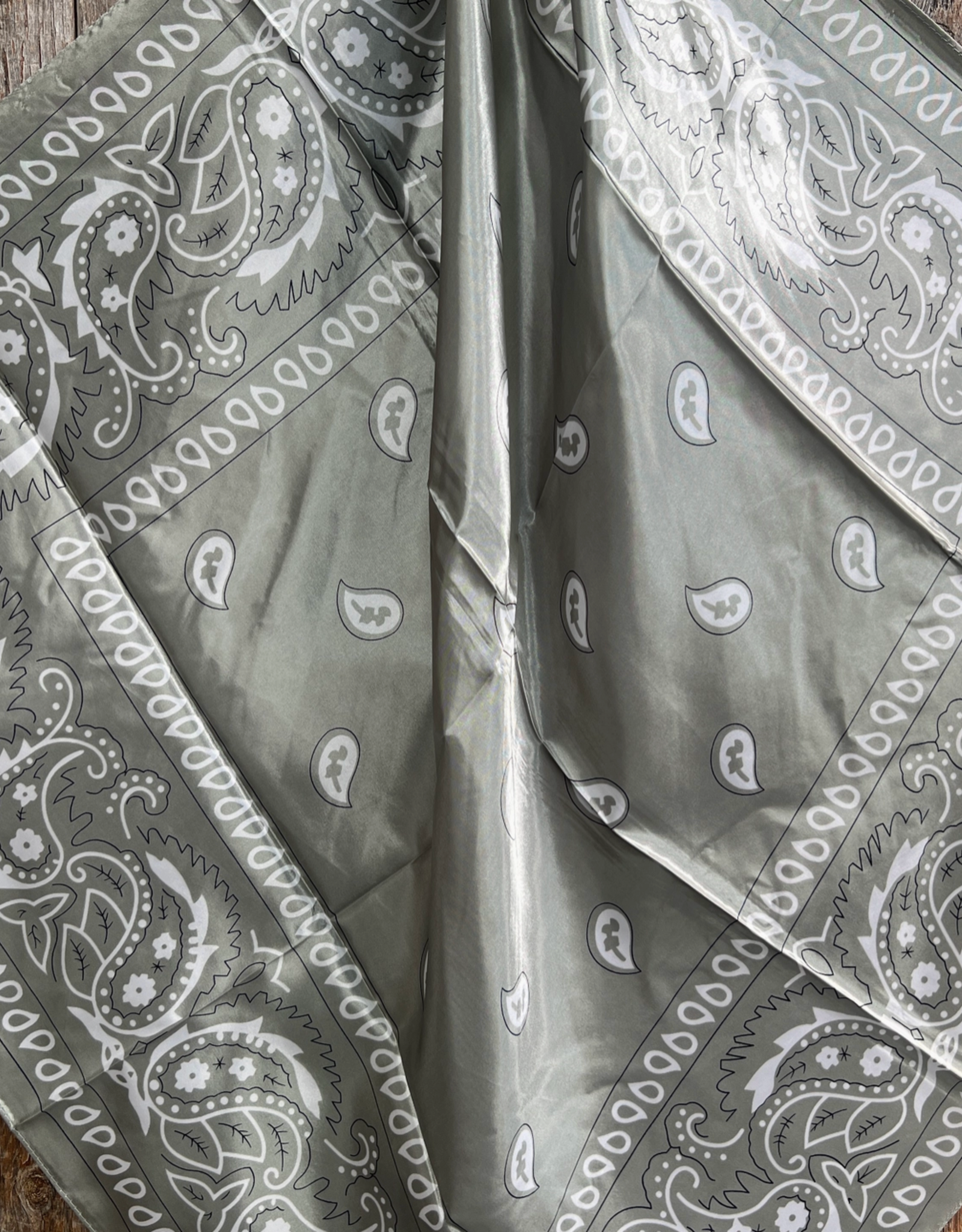 RODEO DRIVE WILD RAG SILK BANDANNA PRINT