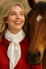 RODEO DRIVE WILD RAG SILK SOLID COLORS