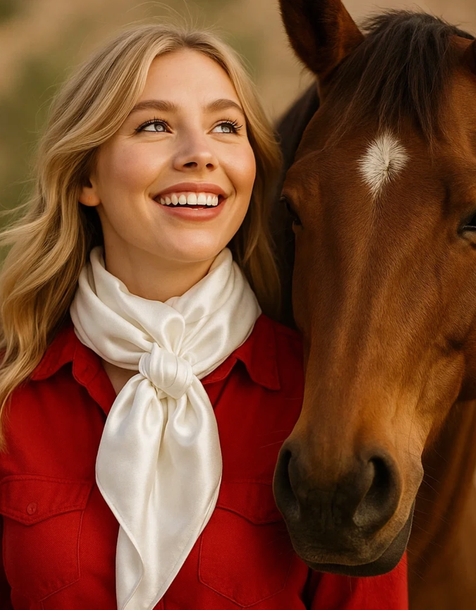 RODEO DRIVE WILD RAG SILK SOLID COLORS