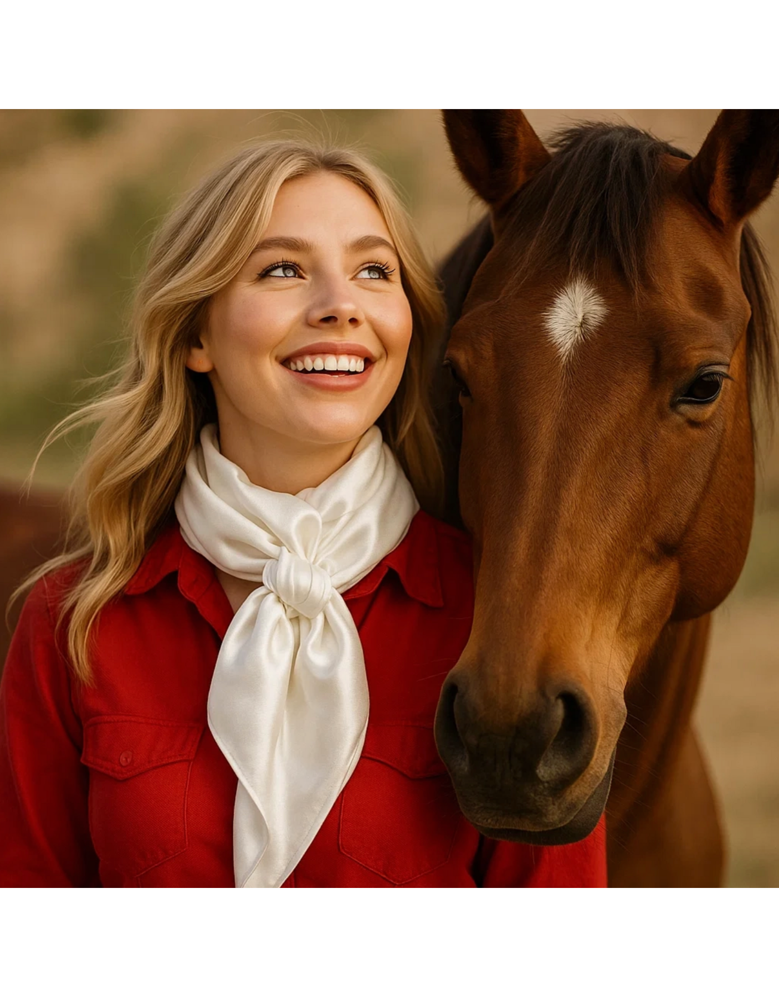 RODEO DRIVE WILD RAG SILK SOLID COLORS