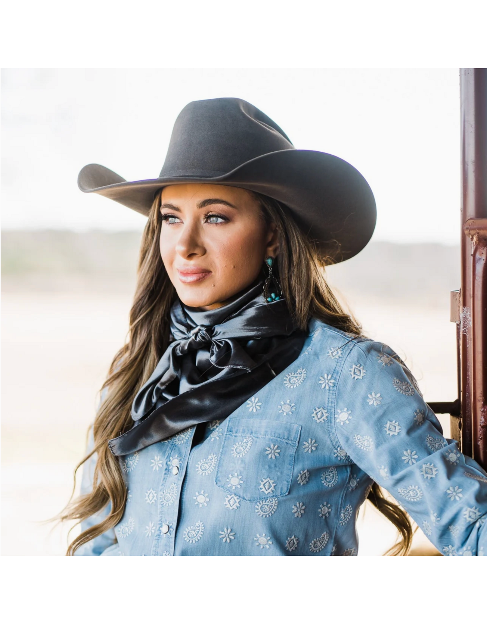 RODEO DRIVE WILD RAG SILK SOLID COLORS