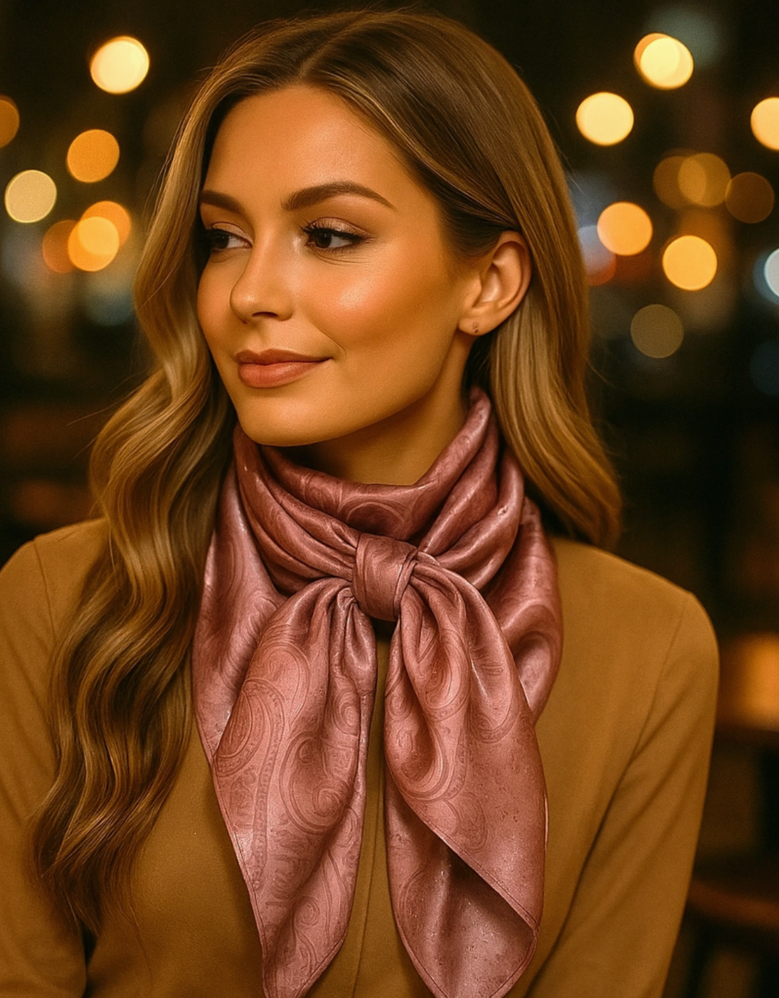 RODEO DRIVE WILD RAG SILK TOOLED