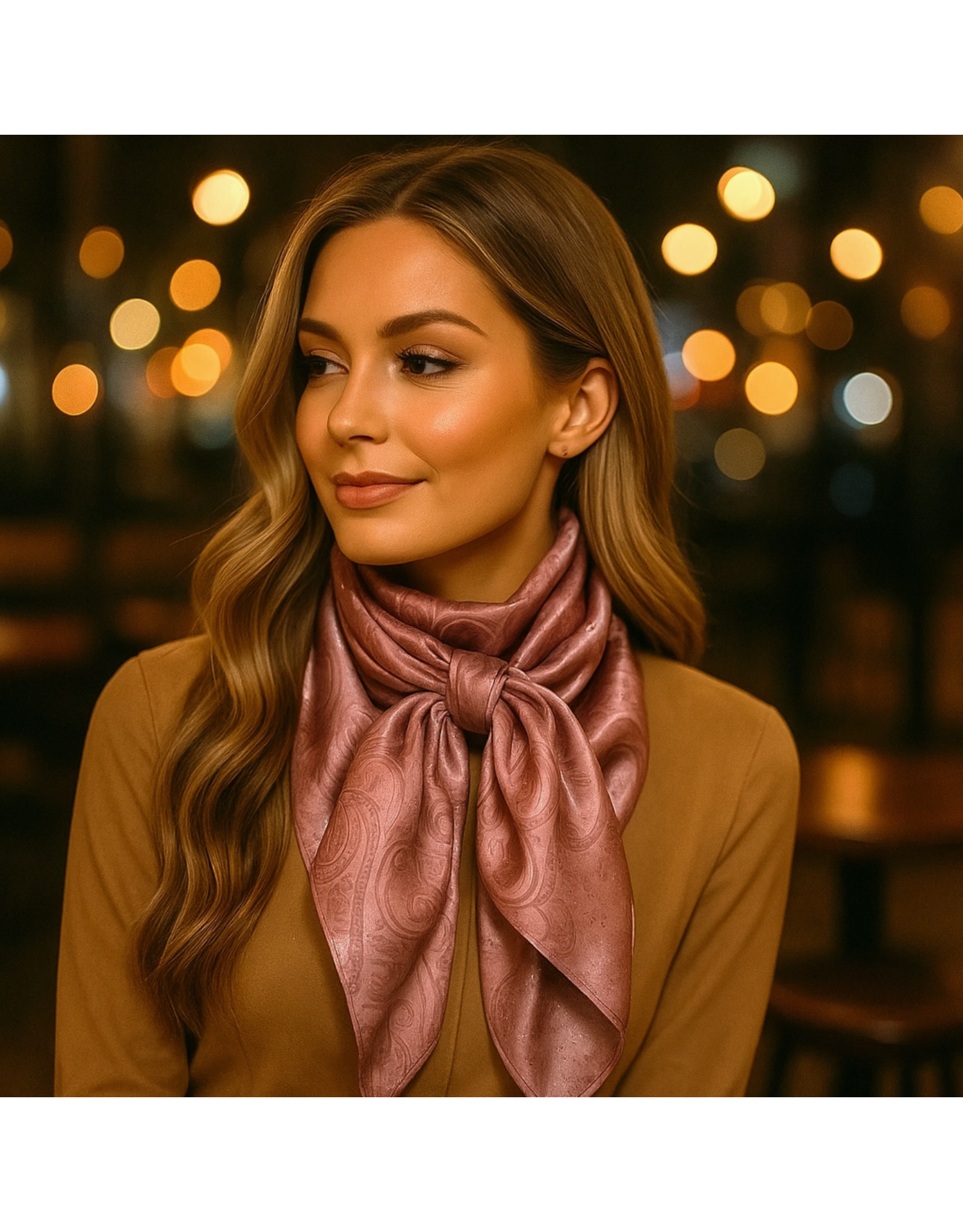 RODEO DRIVE WILD RAG SILK TOOLED