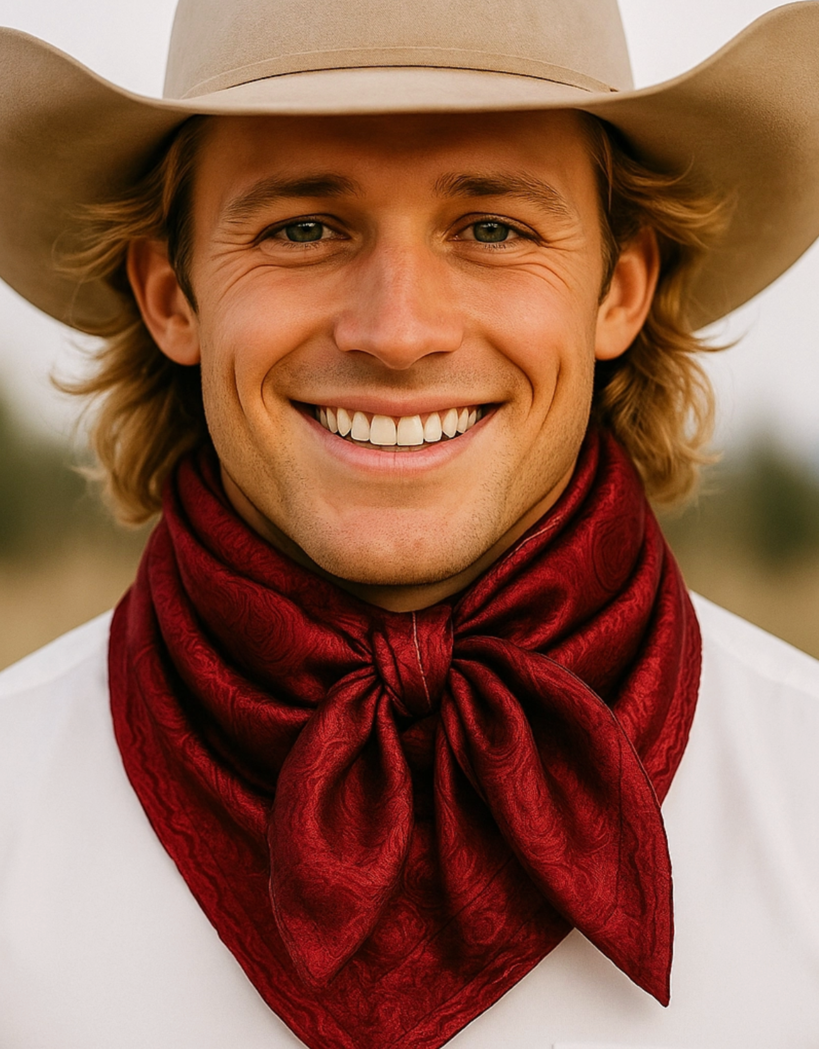 RODEO DRIVE WILD RAG SILK TOOLED