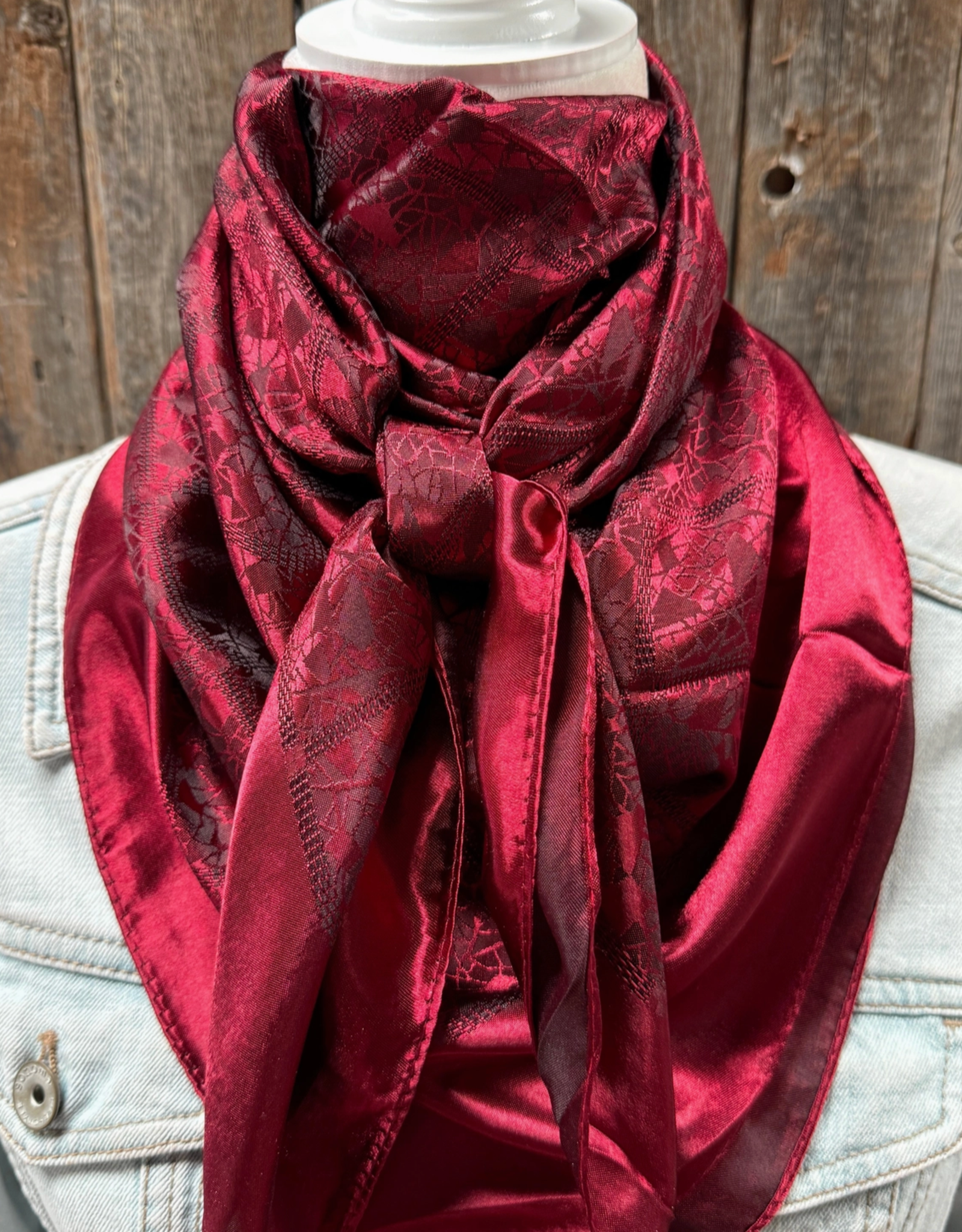 RODEO DRIVE WILD RAG SILK TOOLED