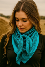 RODEO DRIVE WILD RAG SILK TOOLED