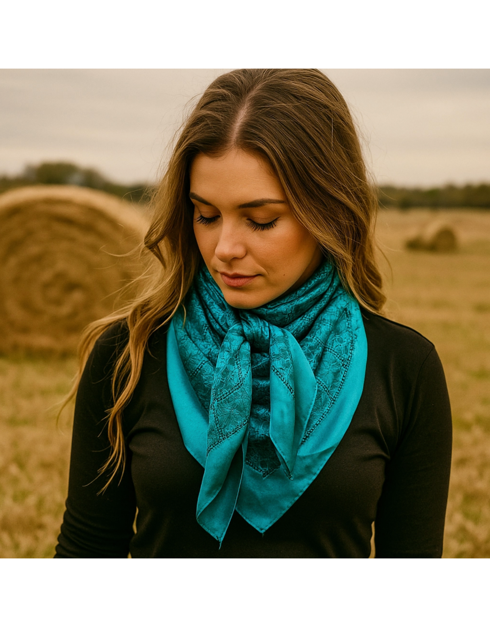 RODEO DRIVE WILD RAG SILK TOOLED