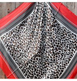 RODEO DRIVE WILD RAG SILK CHEETAH PRINT