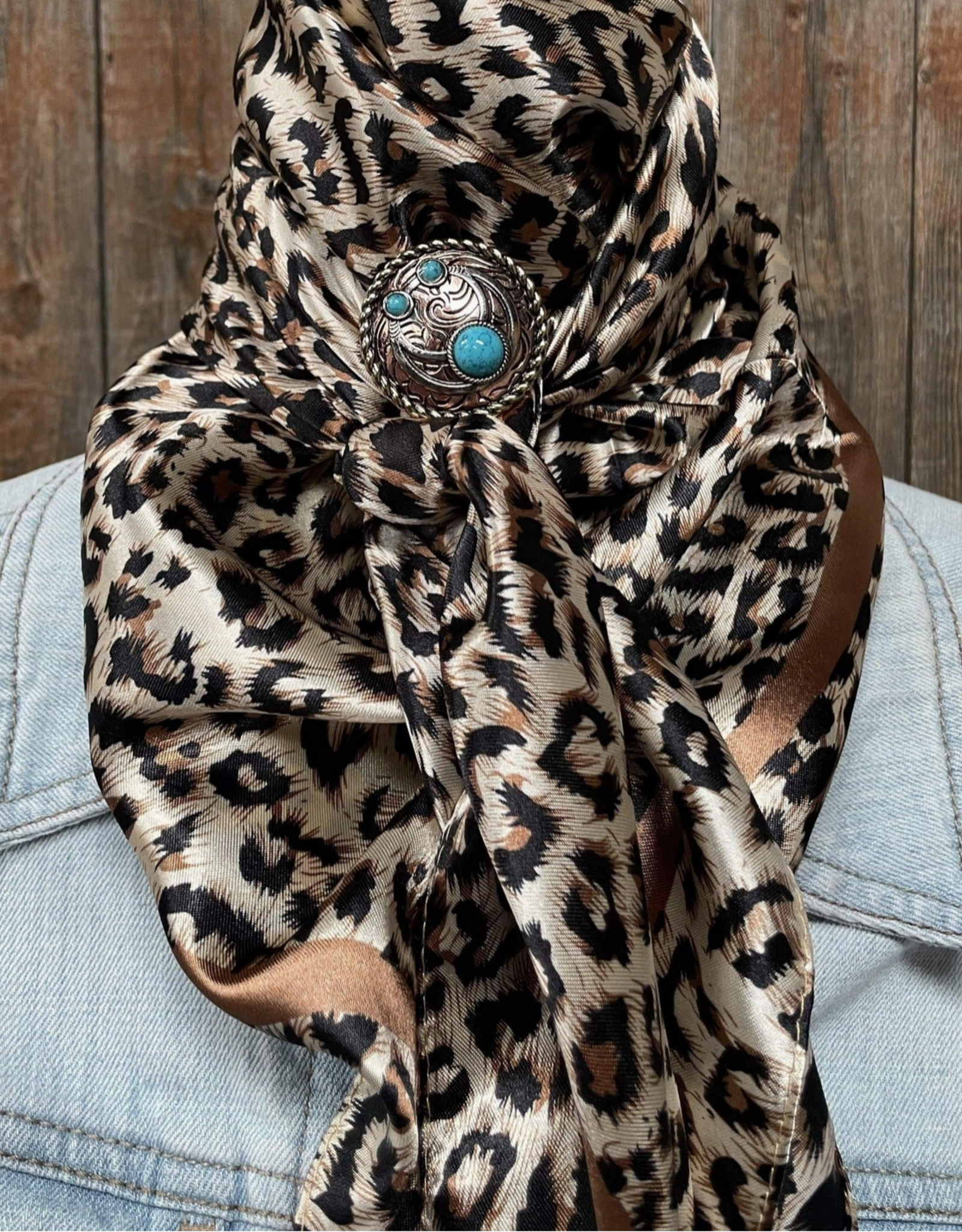 RODEO DRIVE WILD SILK CHEETAH PRINT