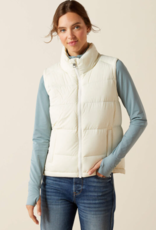 ARIAT VEST WMS DOWN STAR WHITE