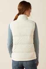 ARIAT VEST WMS DOWN STAR WHITE