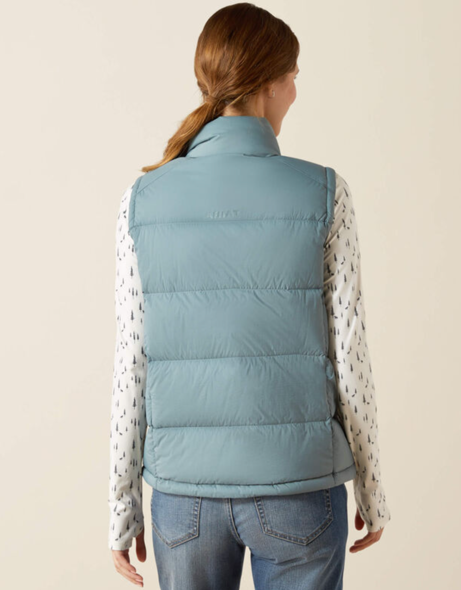 ARIAT VEST WMS ARIAT DOWN ULTRAPUFF STEEL SAGE