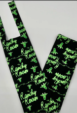 TAIL BAG SPANDEX BLACK GREEN RANCHY ROAN