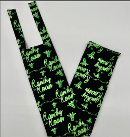 TAIL BAG SPANDEX BLACK GREEN RANCHY ROAN