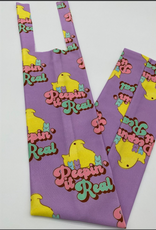 TAIL BAG SPANDEX PURPLE PEEPIN IT REAL