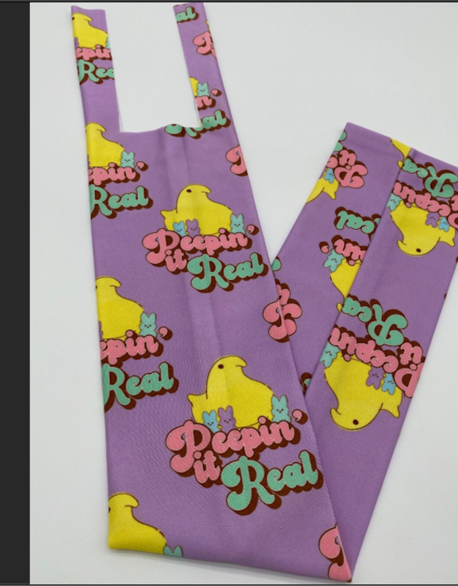 TAIL BAG SPANDEX PURPLE PEEPIN IT REAL