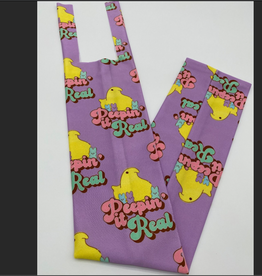 TAIL BAG SPANDEX PURPLE PEEPIN IT REAL