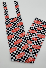 TAIL BAG SPANDEX CHECKERED PRINT PETERBILT LOGO