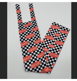 TAIL BAG SPANDEX CHECKERED PRINT PETERBILT LOGO