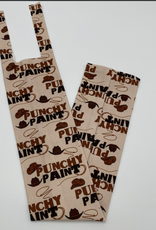 TAIL BAG SPANDEX TAN PUNCHY PAINT