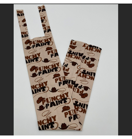 TAIL BAG SPANDEX TAN PUNCHY PAINT