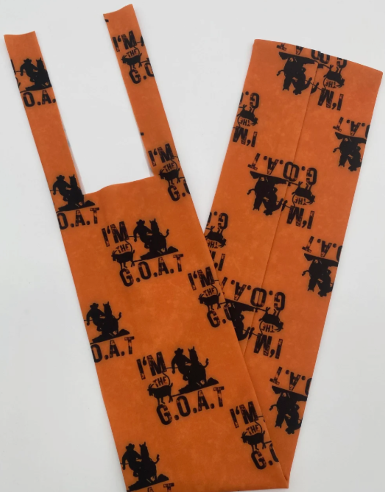 TAIL BAG SPANDEX BURNT ORANGE IM THE GOAT