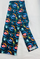 TAIL BAG SPANDEX BLACK FIRE BREATHING DRAGON