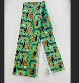 TAIL BAG SPANDEX GREEN WHISKEY