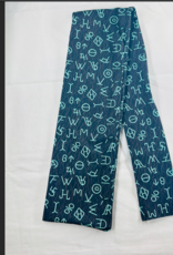 TAIL BAG SPANDEX BROWN / TEAL  WESTERN BRANDS