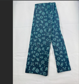 TAIL BAG SPANDEX BROWN / TEAL  WESTERN BRANDS