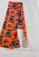 TAIL BAG SPANDEX ORANGE SEMI TRUCKS I DROP BIG LOADS