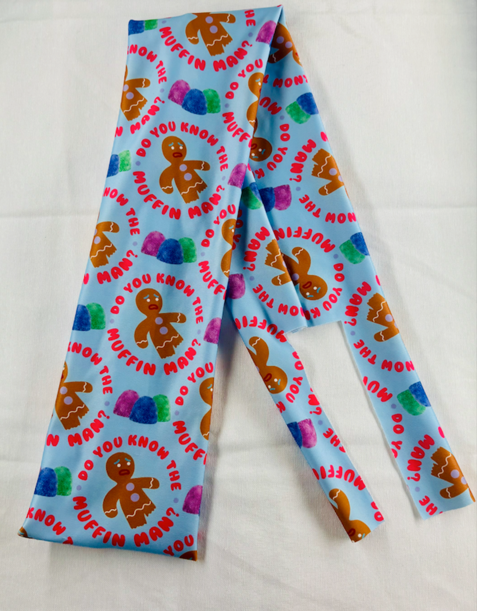 TAIL BAG SPANDEX LIGHT BLUE MUFFIN MAN