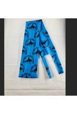 TAIL BAG SPANDEX BLUE YOU SPIN ME RIGHT 'ROUND