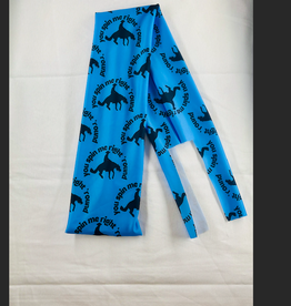 TAIL BAG SPANDEX BLUE YOU SPIN ME RIGHT 'ROUND