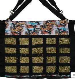 SLOW FEED HAY BAG BUCKING BRONC