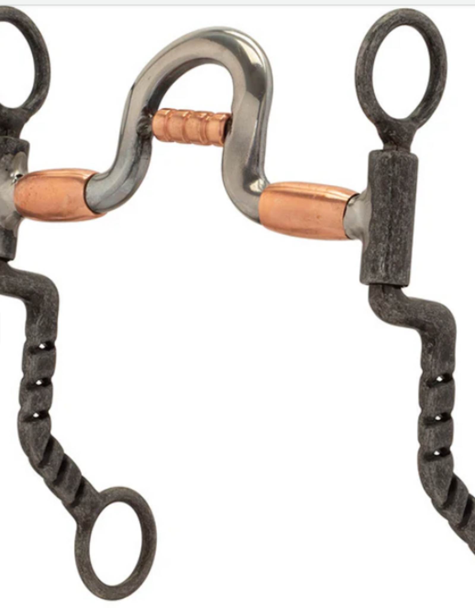 BIT SPOON MOUTH BUFFED BLACK SWEET IRON 5"