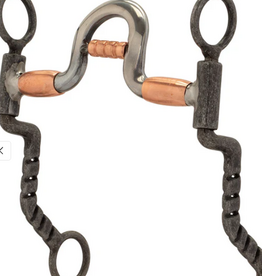 BIT SPOON MOUTH BUFFED BLACK SWEET IRON 5"