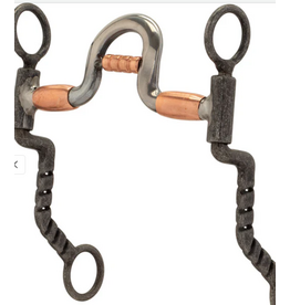 BIT SPOON MOUTH BUFFED BLACK SWEET IRON 5"